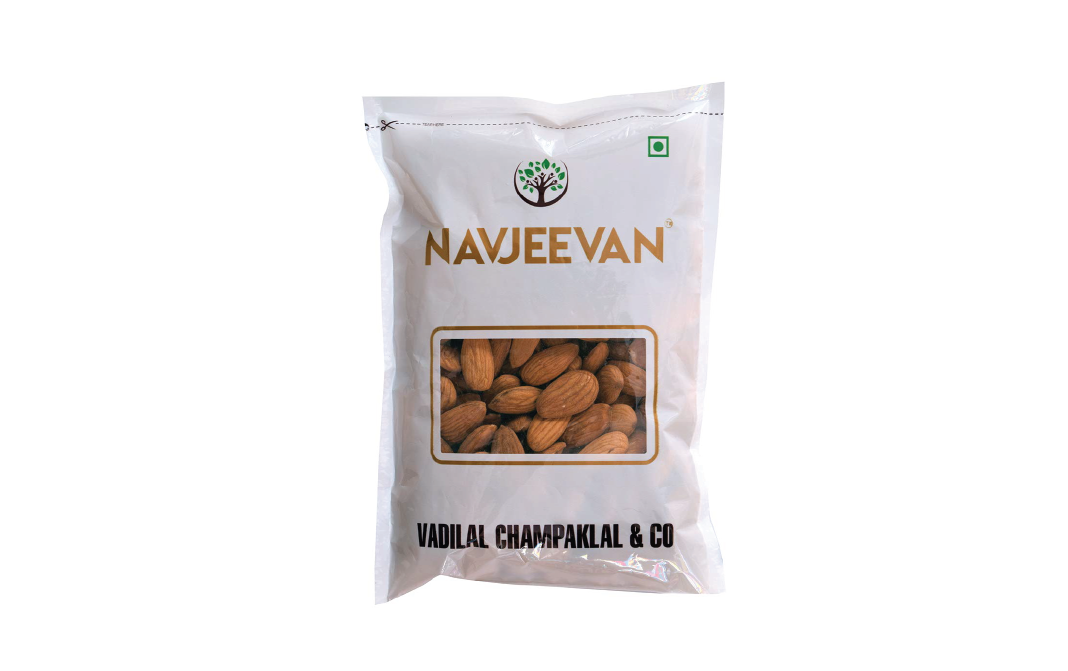 Navjeevan California Almonds-Big Size    Pack  250 grams